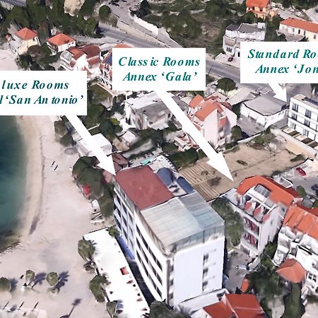 Hotel Jona Podstrana Exteriér fotografie